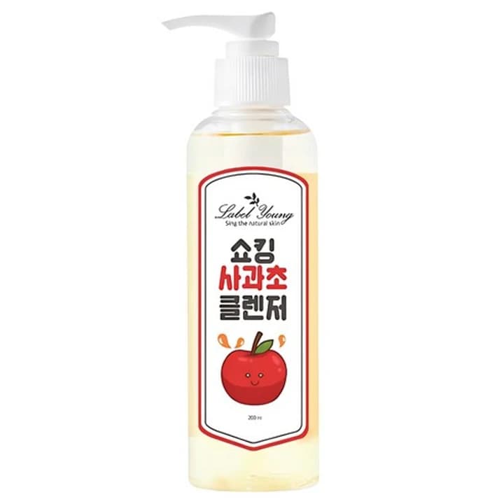 라벨영 쇼킹사과초 클렌저, 3개, 200ml